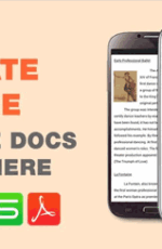 دانلود نرم افزار آفیس و پی دی اف WPS Office + PDF v8.1.1 برای اندروید