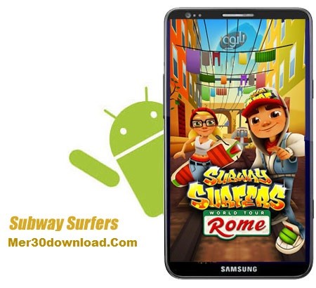 دانلود بازی Subway Surfers برای اندروید+پول بی نهایت
