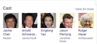 بازیگران فیلم Journey to China The Mystery of Iron Mask 2019