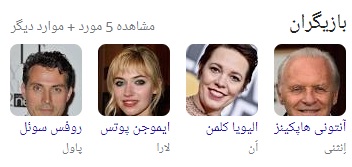 بازیگران فیلم پدر Father 2020