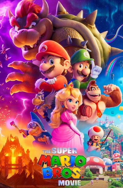 دانلود انیمیشن The Super Mario Bros Movie 2023 برادران سوپر ماریو